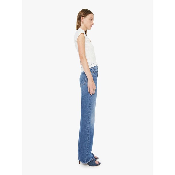 NWT MOTHER Bookie Sneak High-Rise Bootleg Jeans Anthropologie $258 - Size 26 - Picture 7 of 15